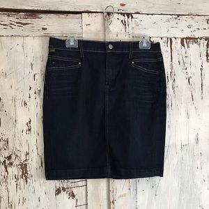 CITIZENS OF HUMANITY Dark Denim Jean skirt